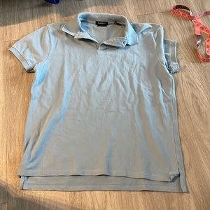 Brandini Mens light blue polo shirt